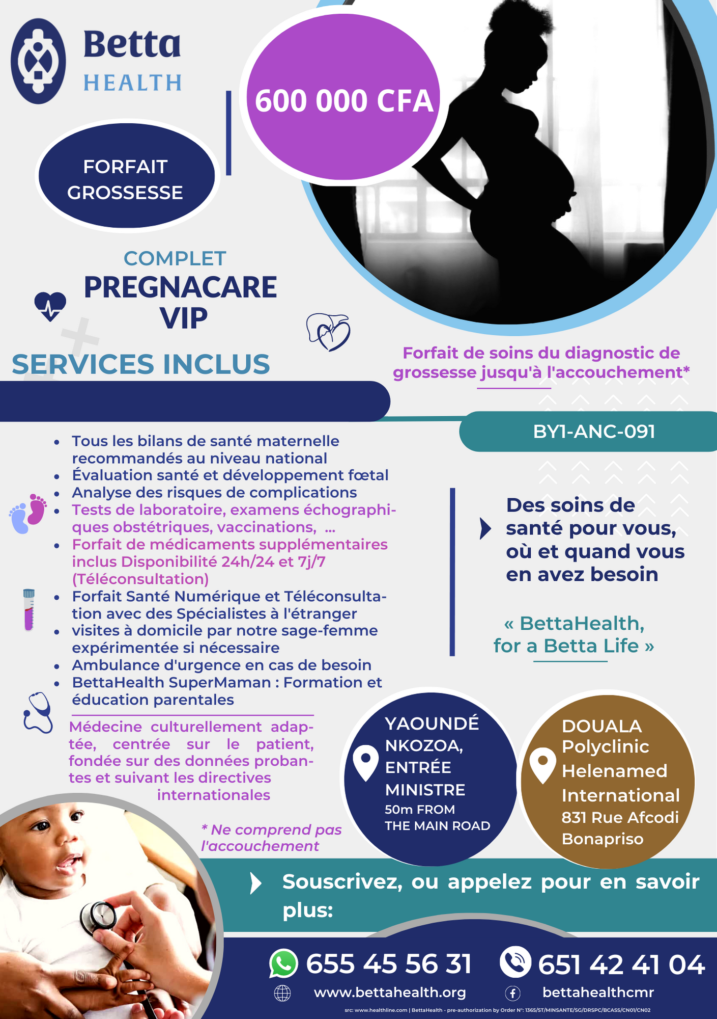 BETTAHEALTH PACKAGE - PREGNACARE VIP